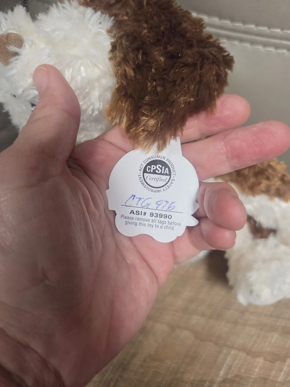 NWT Gund Benjamin Shaggy Spaniel Puppy Plush #976 #44756 10” Bin 1K